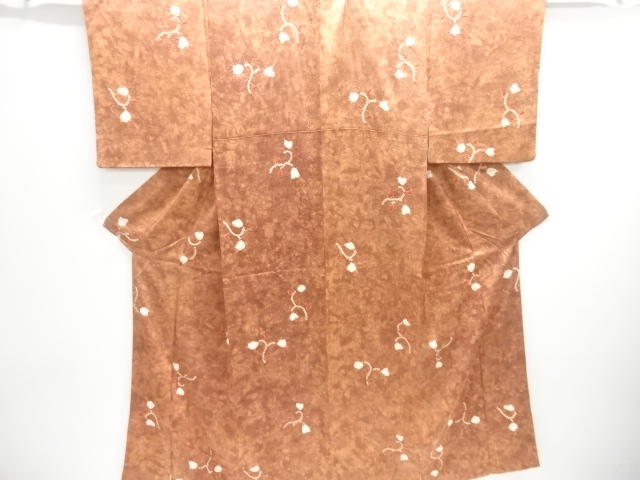 JAPANESE KIMONO / KOMON / SHIBORI / FLOWER 